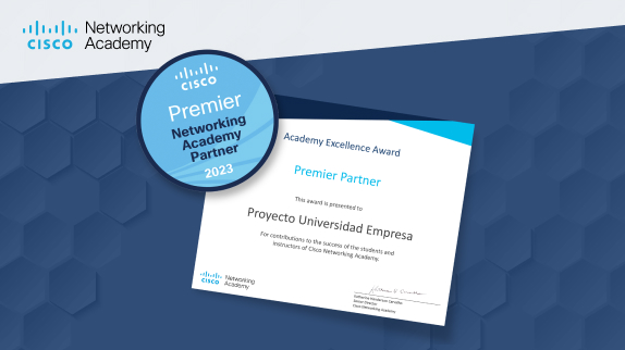 PUE Academy, reconocido nuevamente como Premier Partner del programa Cisco Networking Academy